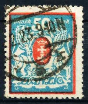 DANZIG 1923 Nr 127Y gestempelt X4DF496