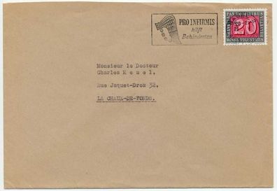 Schweiz 1945 Nr 449 BRIEF EF X505A46
