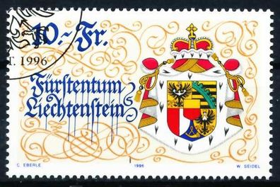 Liechtenstein 1996 Nr 1136 gestempelt SA1923E