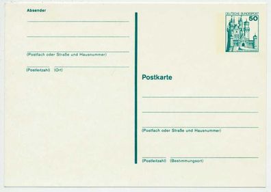 BRD BUND Nr P129A Ungebraucht Postkarte S52D46A