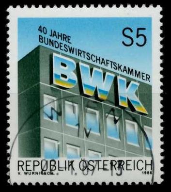 Österreich 1986 Nr 1871 zentrisch gestempelt X7EAD82