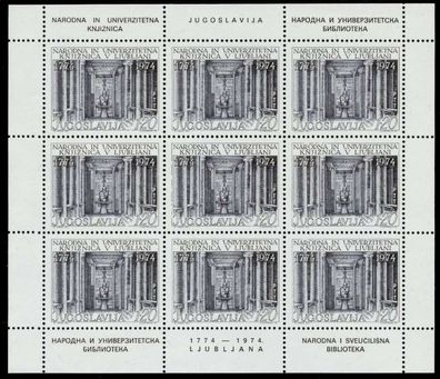 Jugoslawien Nr 1576KB postfrisch Kleinbg S043ABA