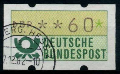 BRD ATM 1981 Nr 1-1-060 gestempelt X970372