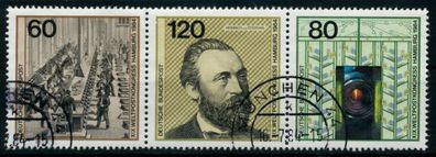 BRD ZD AUS BLOCK 19 Nr 1215 + 1217 + 1216 gestempelt 3ER STR X6A636E