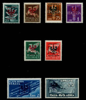 BES. 2WK Laibach Nr 21-28 postfrisch X6B27A2