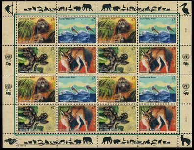 UNO WIEN Nr 287-290 postfrisch Kleinbg S013BCA