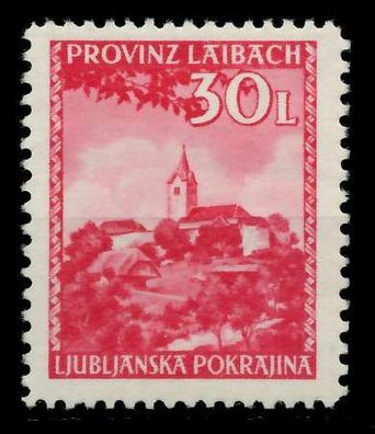 BES. 2WK Laibach Nr 60 postfrisch gepr. X7DCC2E