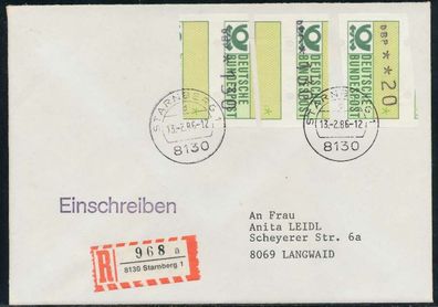 BRD ATM1-130 BRIEF MIF Starnberger Springer X7E44FA