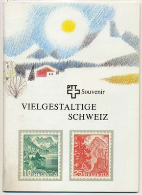 Schweiz Souvenierheft Nr 4a 1981-82 postfrisch LO X7E82FE