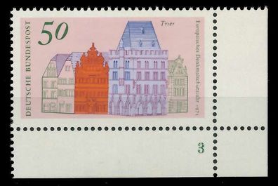 BRD BUND 1975 Nr 862 postfrisch Formnummer 3 X8019F6
