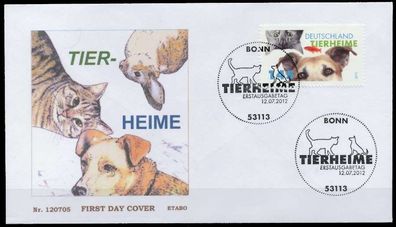 BRD BELEGE Nr 2945 BRIEF FDC X86F7CA