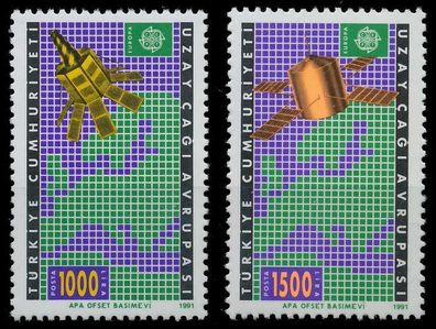 TÜRKEI 1991 Nr 2921-2922 postfrisch X5D3416