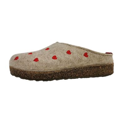 Haflinger Gizzly Cuoricini 741031 Beige Beigemeliert öko 46
