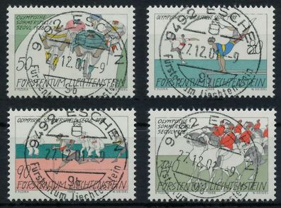 Liechtenstein 1988 Nr 947-950 zentrisch gestempelt X117AC6