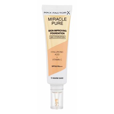 Max Factor Miracle Pure Foundation Spf30 70-Warm Sand