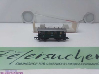 Fleischmann DC N 8051 / 2-achsiger Lokalbahn-Personenwagen / 3. Kl. / (Bauart Ci Pr86
