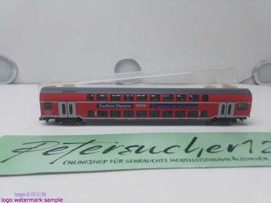 Fleischmann DC N 988625 K / 4-achsiger Doppelstockwagen 2. Kl./ (Bauart DBza 751) / D
