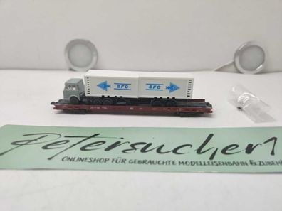 Fleischmann N DC 8279 Rollende Landstraße / LKW SFC 2 / DB