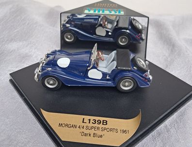Morgan 4/4 Super Sports 1961 dunkelblau limitierte Auflage, Vitesse