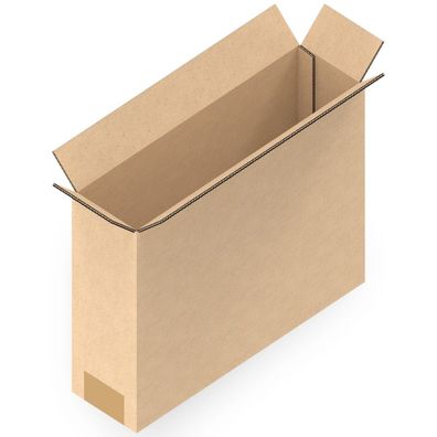 200 Stück Versandkartons 590 x 165 x 475 mm Kartons 2-wellig BC-Welle