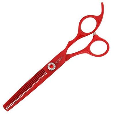 GEPARD Rechtshänder Effilierschere 6,5 Offset, Friseurschere, Linie Superior