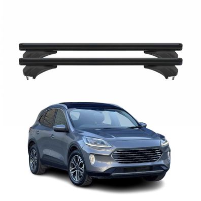 Menabo Dachträger Grundtäger für Ford Kuga III 2019-2026 Aluminium Schwarz 2 tlg