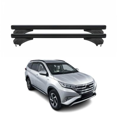 Menabo Dachträger für Toyota Rush F800/F850 2018-2026 Aluminium Schwarz 2 tlg