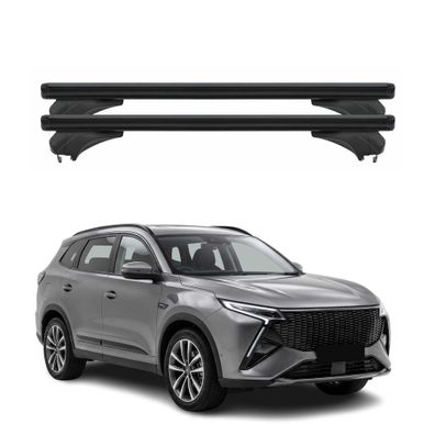 Menabo Dachträger für Sportequipe 8 2023-2026 Abschließbar Aluminium Schwarz 2x