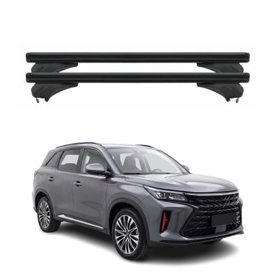 Menabo Dachträger für DFSK E5 2024-2026 Abschließbar Aluminium Schwarz 2 tlg