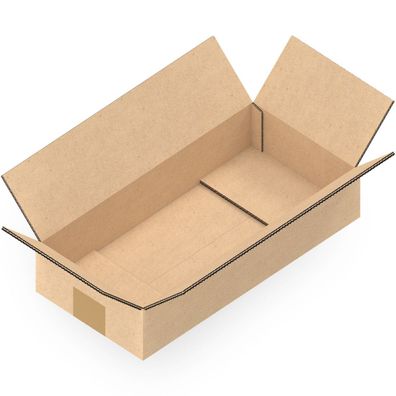 10 Stück Versandkartons 586 x 286 x 122 mm Kartons 2-wellig BC-Welle