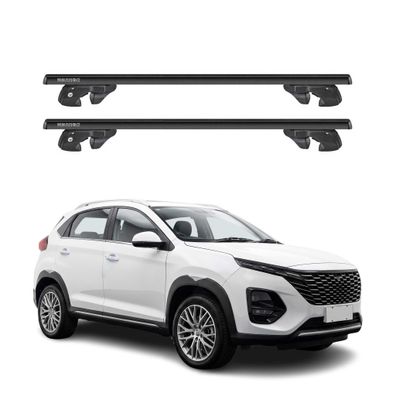 Dachträger Grundtäger für DR 3.0 2024-2026 Aluminium 90kg TÜV Schwarz 2tlg