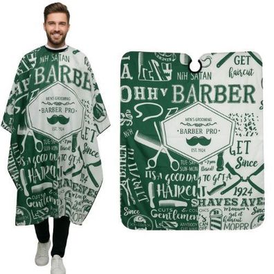 Friseurumhang Salon, Barbershop, 140×160, zum Schneiden, mit Klammer