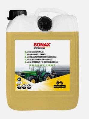 SONAX AGRAR GeräteReiniger alkalisch Landwirtschaft Schmutzlöser Universal 5 L