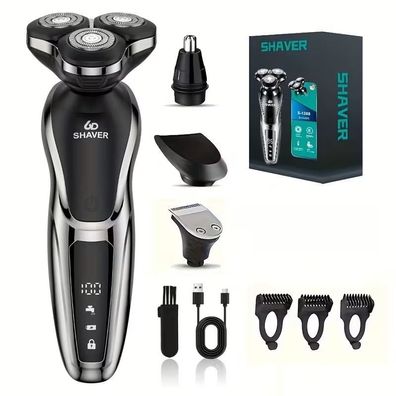 Miguan 4in1 Rasierer, Nasenrasierer, Trimmer, Neu