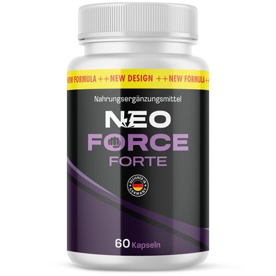 Neo Force Forte Kapseln - für mehr Leidenschaft zu zweit - 60 Kapseln