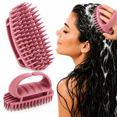Kopfhautbürste Foamanizer – Massage- & Peelingbürste fördert Haarwachstum