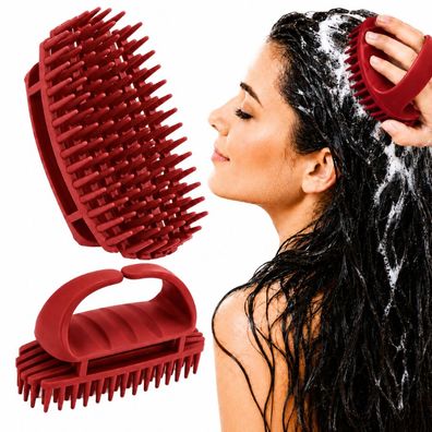 Kopfhaut-Peelingbürste Foamanizer – stimuliert Haarwachstum & reinigt sanft