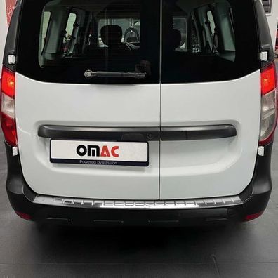 Ladekantenschutz Stoßstangenschutz für Dacia Dokker 2012-2024 Chrom Silber