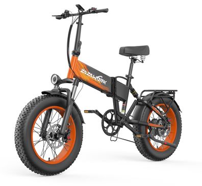 Zazawork CF1000 20"all-terrain-elektrofahrrad, ydraulischen bremsen, eichweite 75 km