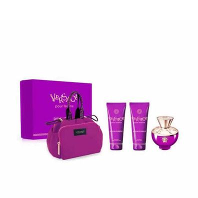 Versace Dylan Purple Eau De Parfum Spray 100ml Set 4 Artikel