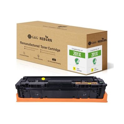 G&G Reborn-Toner kompatibel mit HP 201X, CF402X