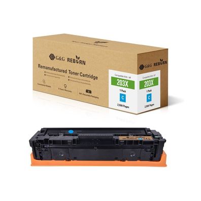 G&G Reborn-Toner kompatibel mit HP 203X / CF541X