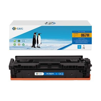 G&G XL-Toner kompatibel zu Canon 067H cyan