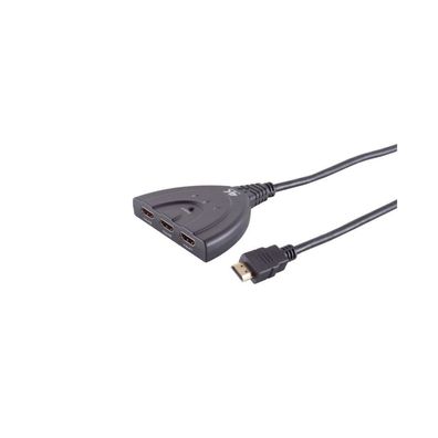 Shiverpeaks Professional HDMI Umschalter 3x1 ABS 4K60Hz