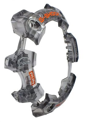 Casio G-Shock > Bezel Lünette Resin grau transparent > GBD-H1000-1A4