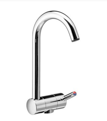 Wasserhahn Reich Trend A chrom hoher Bogen k/ w Einhebelmischer 300f225 NEU