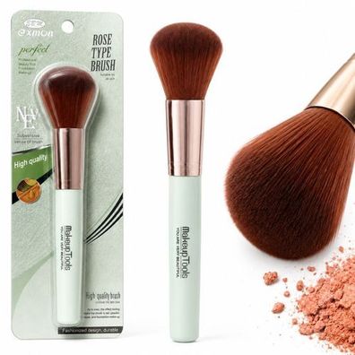 Mintfarbener Make-up-Pinsel für Rouge, Bronzer, lose Puder und Mineral-Foundation
