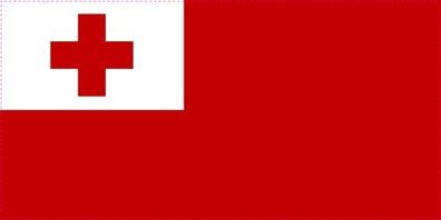 Tonga Flagge Aufkleber Sticker Fahne selbstklebend 5-60cm breit ES-FL-TON