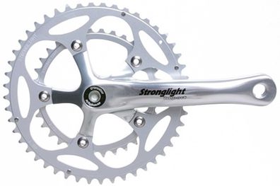 Stronglight Kettenradgarnitur "Impact Compact", 4-kant, SB-verpackt, 110mm Lochkre