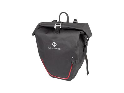 M-WAVE Einzeltasche "Downtown Ridebag Ev schwarz